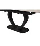 Ceramic table TML-815 ice gray black order